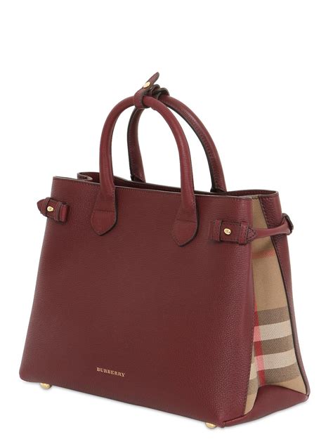 burberry bag purple leather|Burberry bags sale outlet.